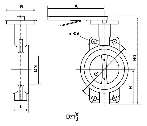 D371F46涡轮不锈钢蝶阀(图1) D371F46涡轮不锈钢蝶阀(图1)