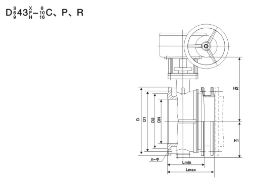 伸缩蝶阀(图1) 伸缩蝶阀(图1)