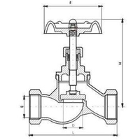 苏氏丝扣截止阀(图1) 苏氏丝扣截止阀(图1)