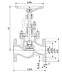J41B氨用截止阀(图1) J41B氨用截止阀(图1)