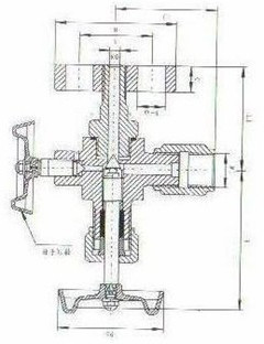压力表针型阀(图1) 压力表针型阀(图1)