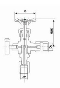 针型仪表阀(图1) 针型仪表阀(图1)